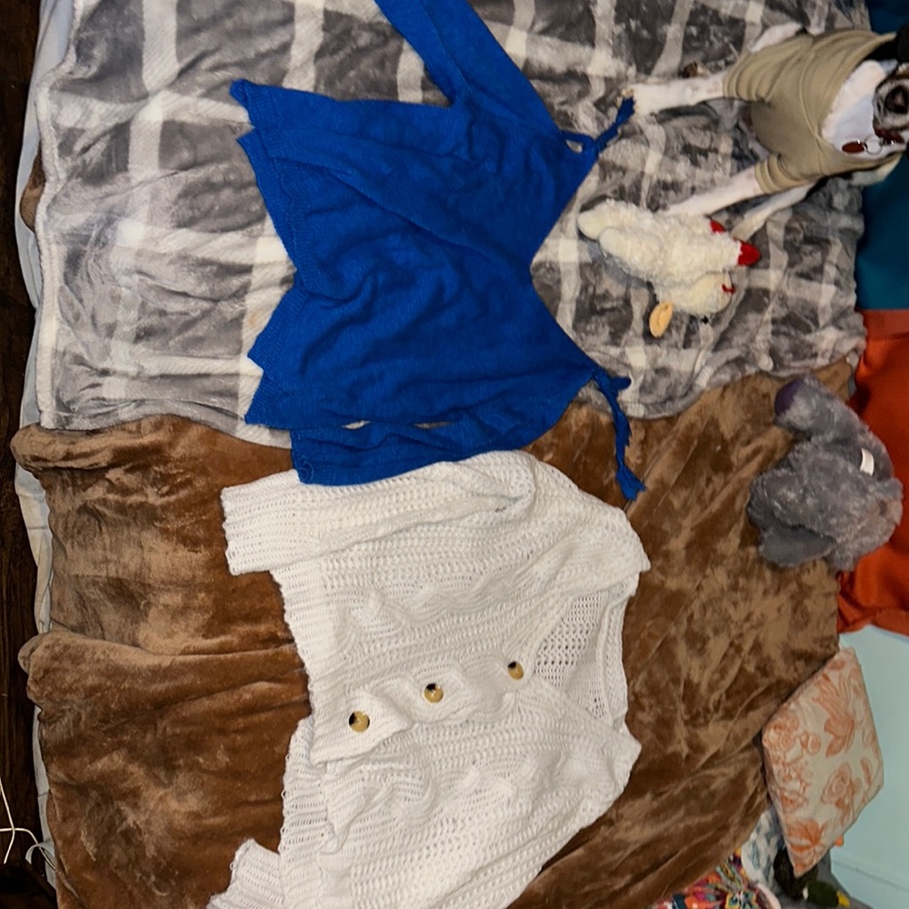 Casual sweaters both never worn but tags have been removed